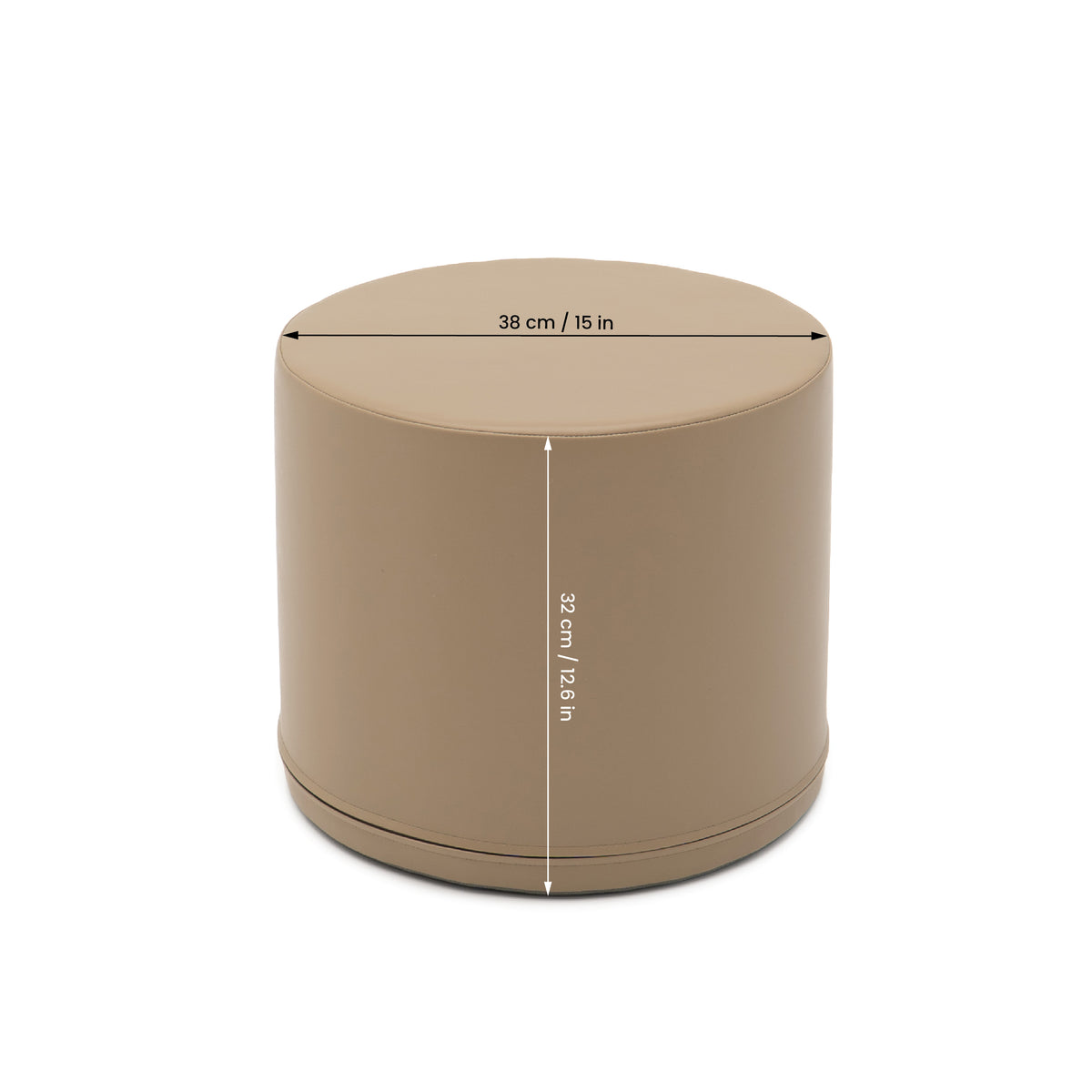 Cylinder Play Pouf