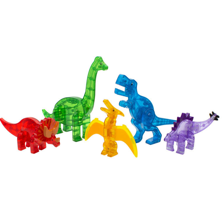 Magna-Tiles Dino figurer