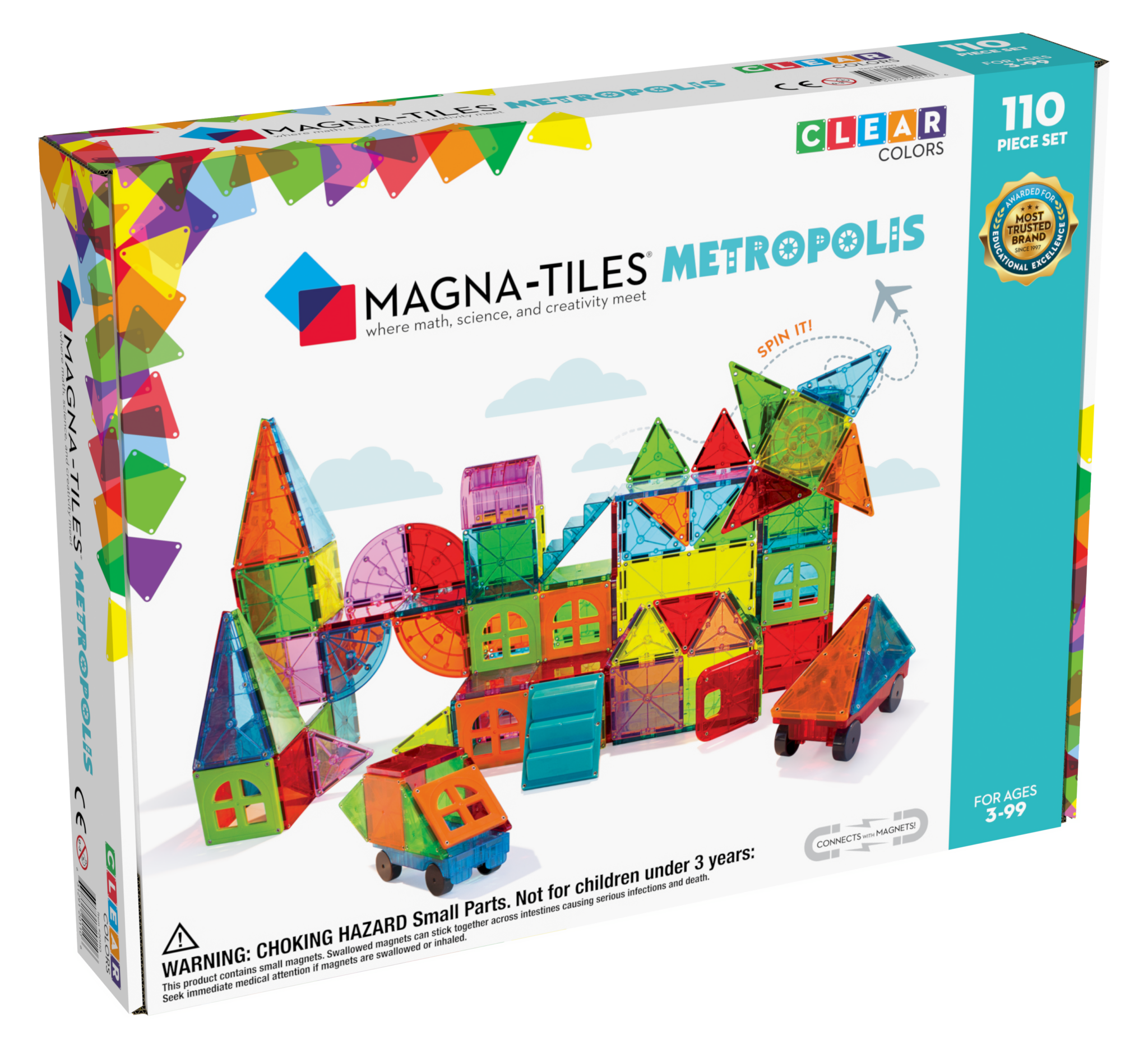 Magna-Tiles Metropolis 110-dele sæt