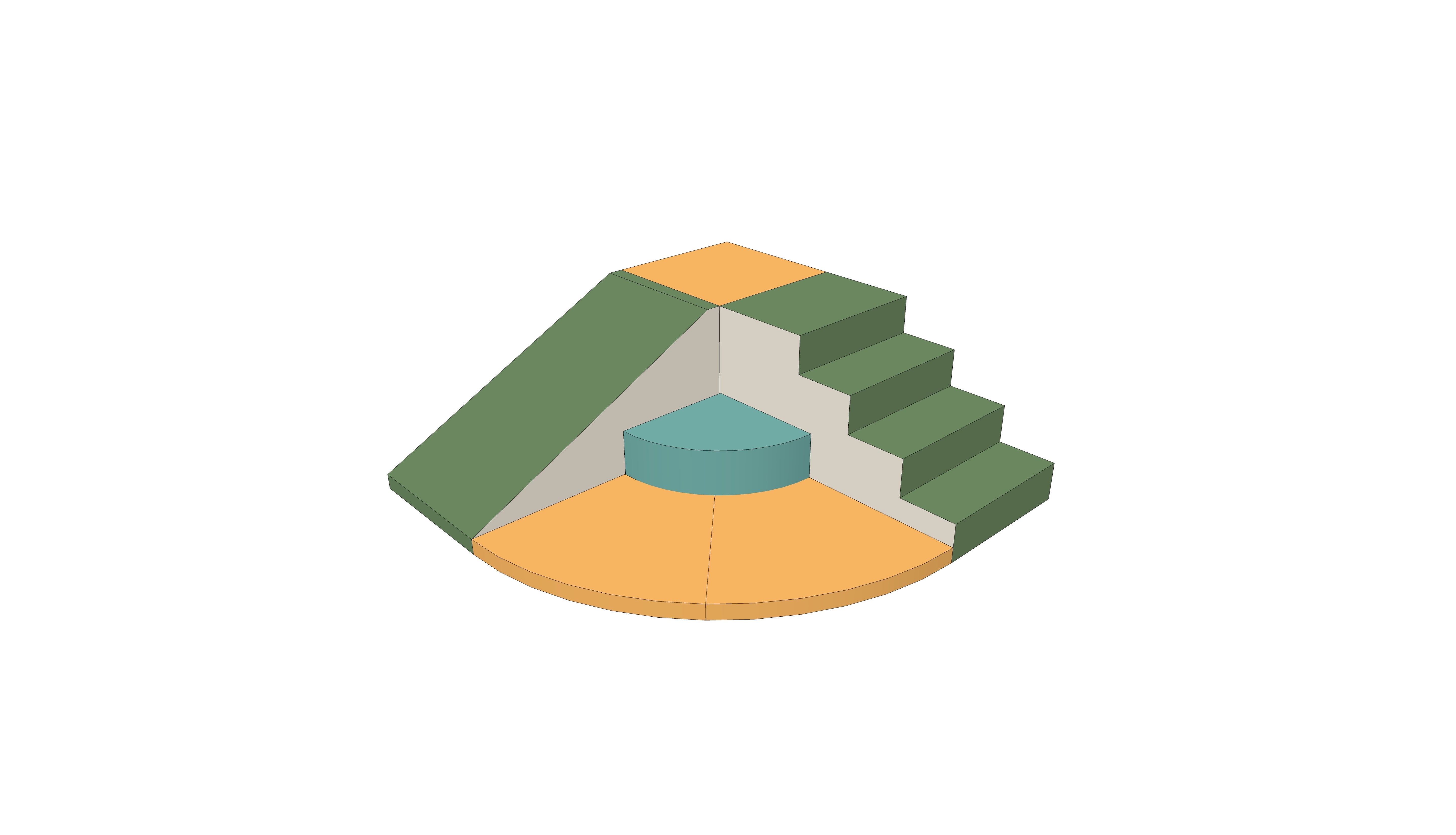 Rutschesæt - NOAH XL - 4-trin - Nordic mix blue