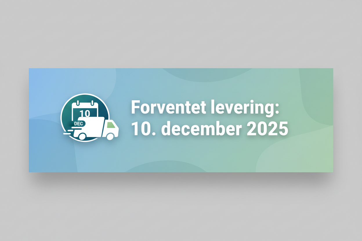 Forventet levering: 10. december 2025