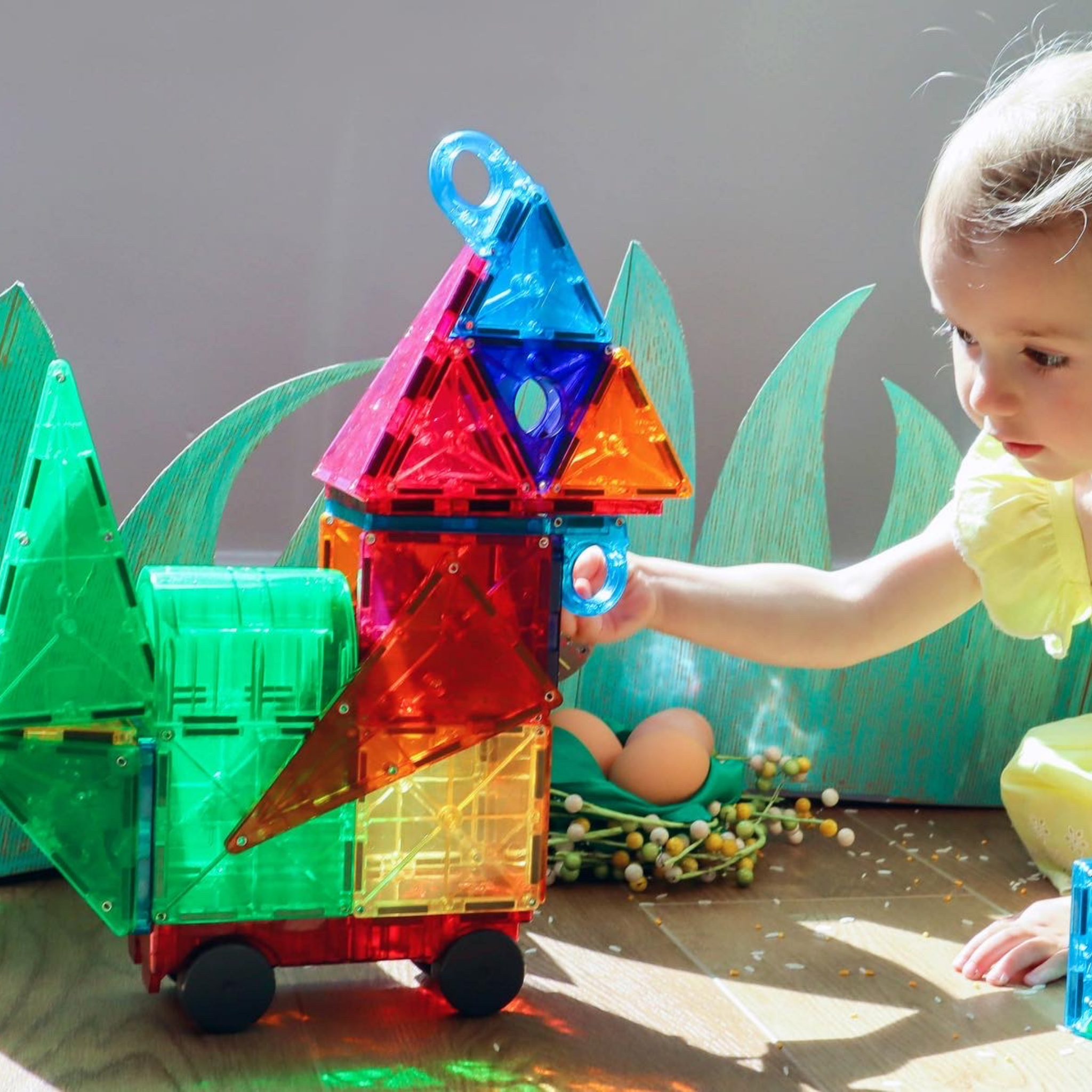 Magna-Tiles Clear Colors 48-dele sæt