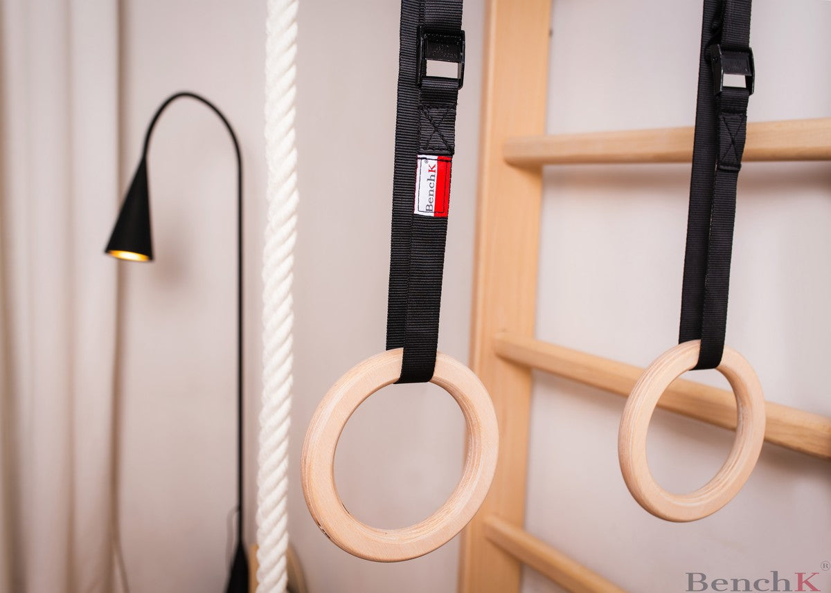 Tilbehør til Ribbe - Gymnastik ringe og gynge