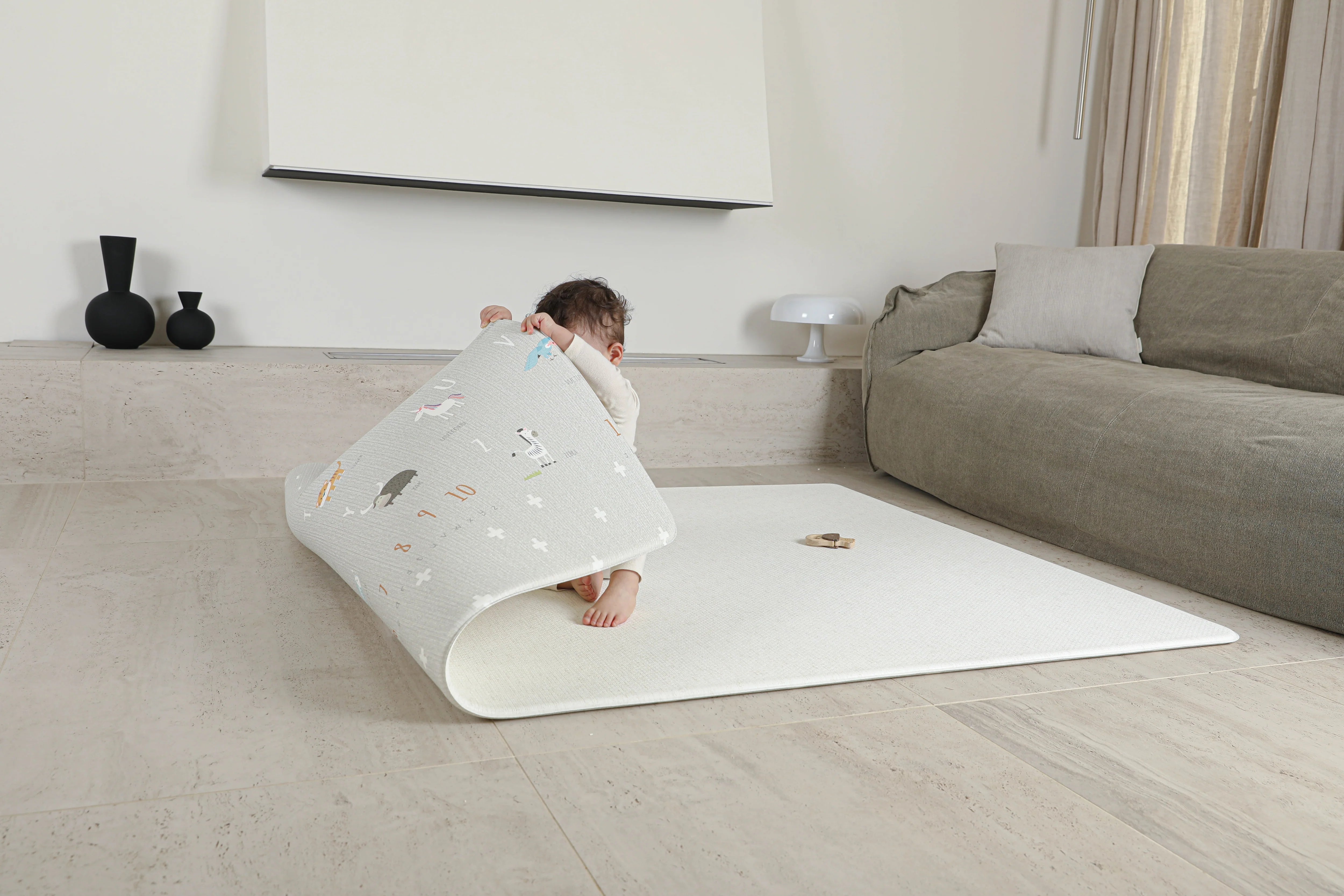 Dwinguler Legemåtte - Wild Animals & Soft