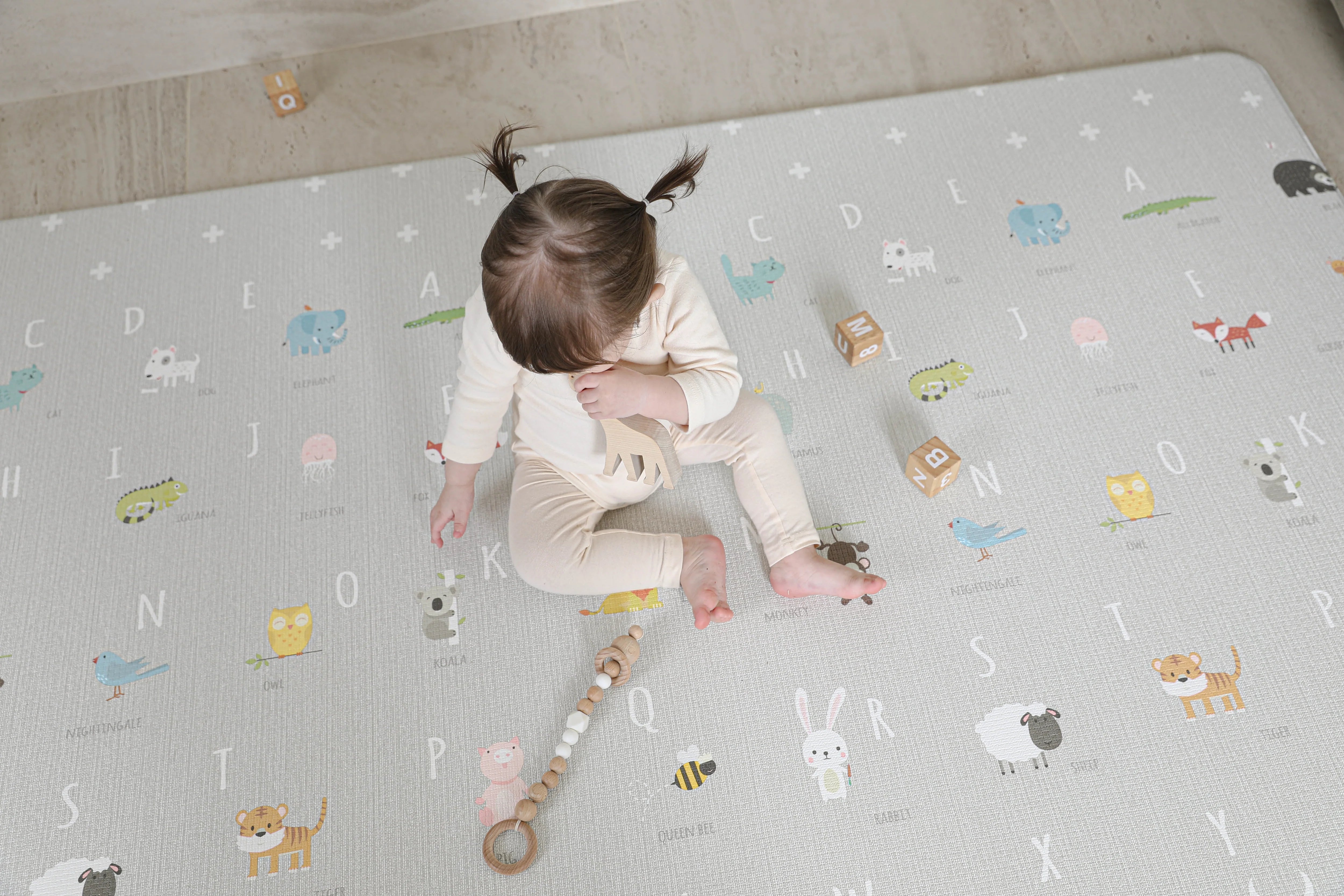 Dwinguler Legemåtte - Wild Animals & Soft