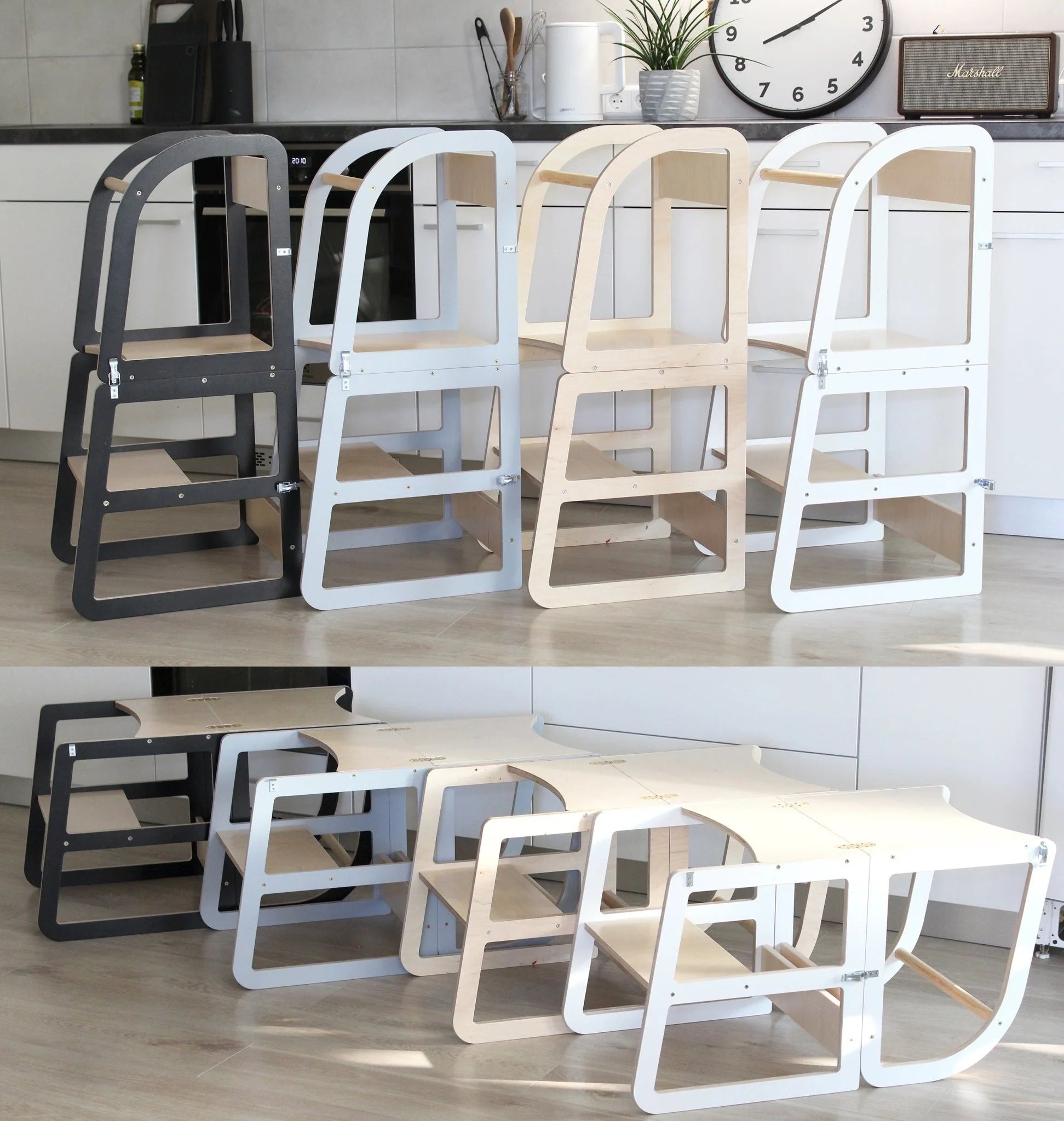 Foldbart læringstårn classic